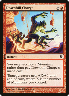 Downhill Charge [Duel Decks: Venser vs. Koth]-1