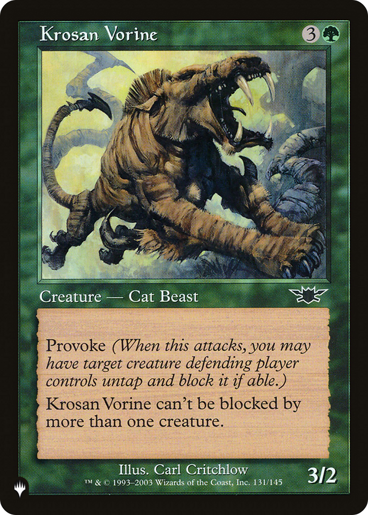 Krosan Vorine [The List]-1