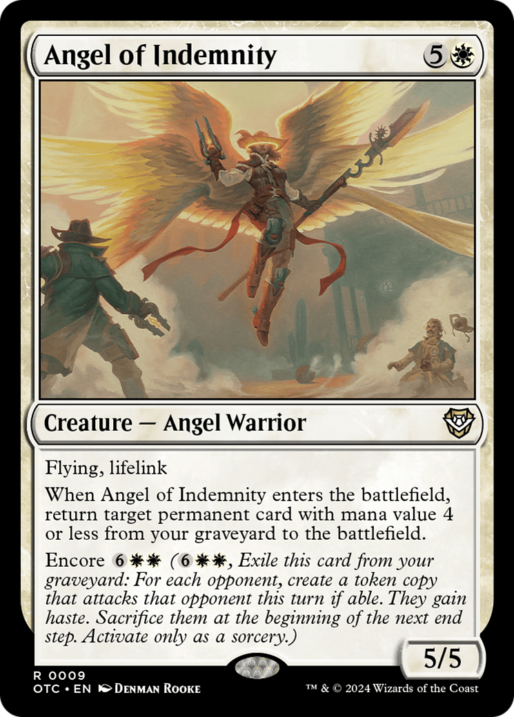 Angel of Indemnity [Outlaws of Thunder Junction Commander]-1