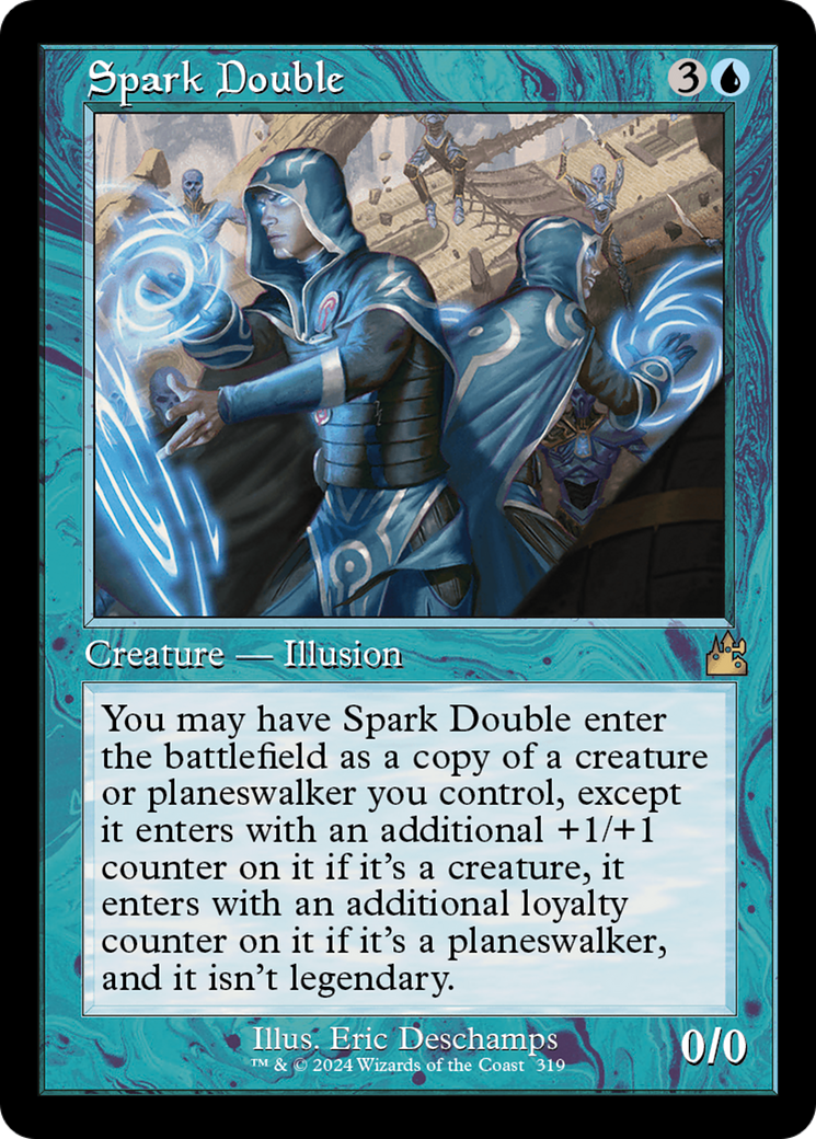 Spark Double (Retro Frame) [Ravnica Remastered]-1