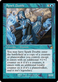 Spark Double (Retro Frame) [Ravnica Remastered]-1