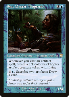 Sai, Master Thopterist (Retro) [The Brothers' War Commander]-1