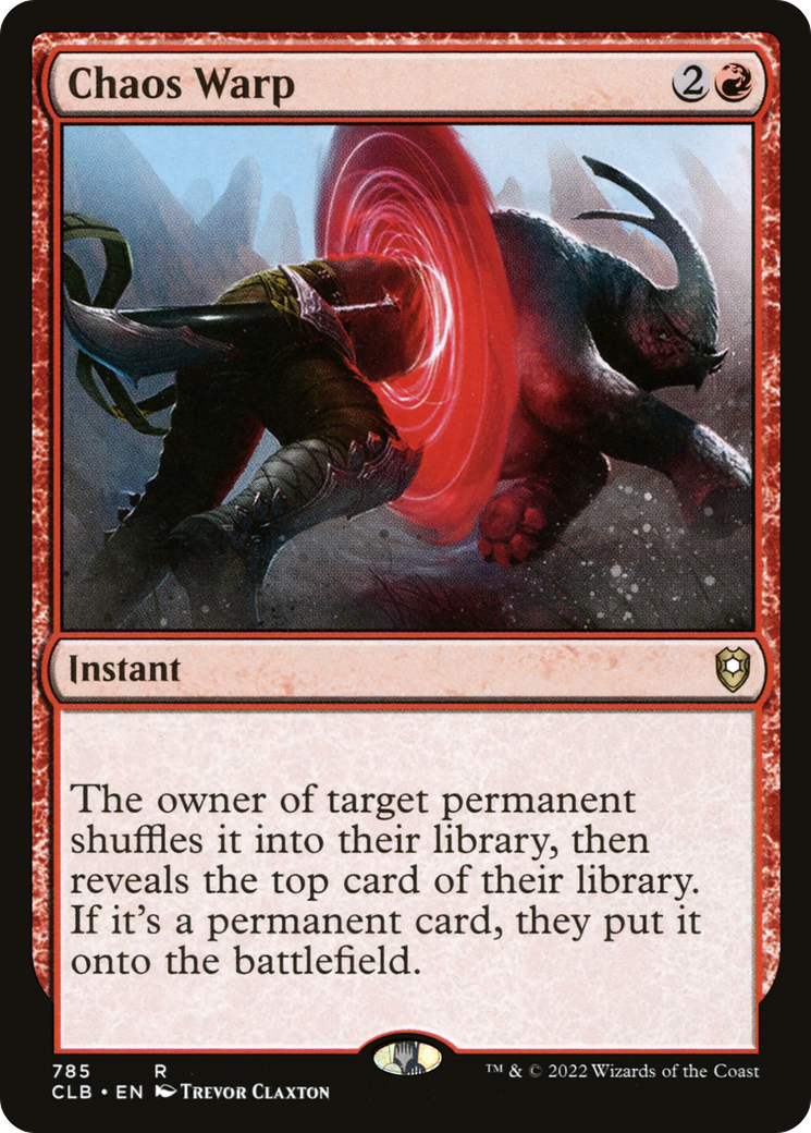 Chaos Warp [Commander Legends: Battle for Baldur's Gate]-1