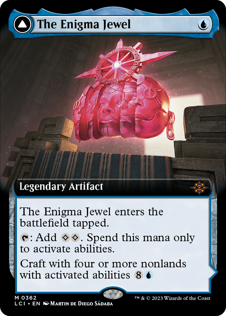 The Enigma Jewel // Locus of Enlightenment (Extended Art) [The Lost Caverns of Ixalan]-3