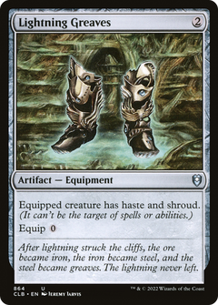 Lightning Greaves [Commander Legends: Battle for Baldur's Gate]-1