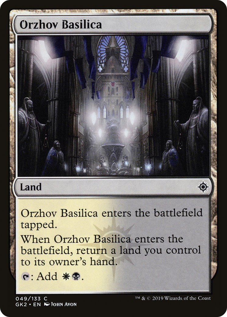 Orzhov Basilica [Ravnica Allegiance Guild Kit]-1
