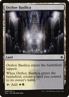 Orzhov Basilica [Ravnica Allegiance Guild Kit]-1