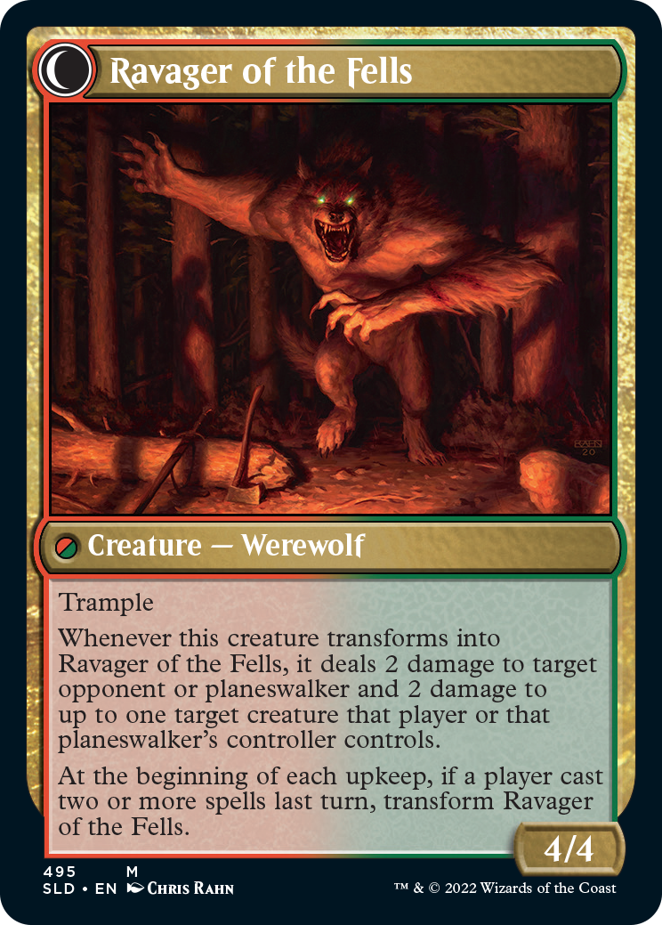Huntmaster of the Fells // Ravager of the Fells [Secret Lair Drop Series]-2