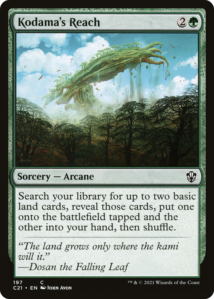 Kodama's Reach [Commander 2021]-1