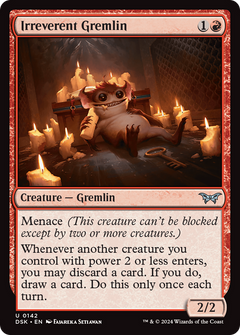 Irreverent Gremlin [Duskmourn: House of Horror]-1