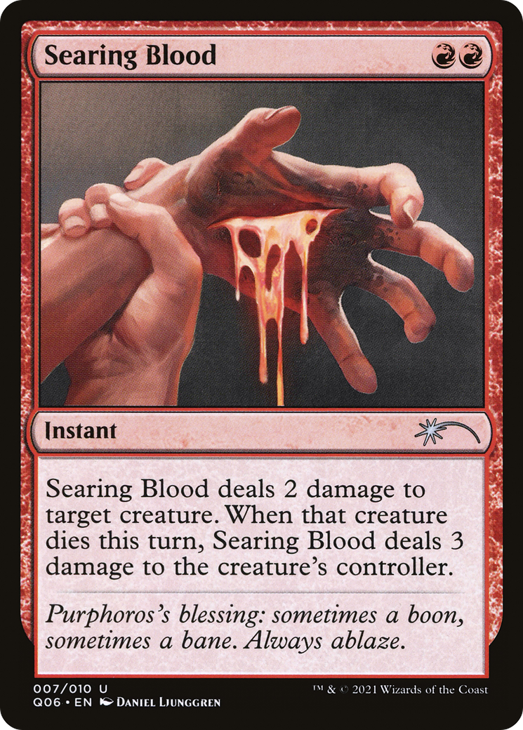 Searing Blood [Pioneer Challenger Decks 2021]-1