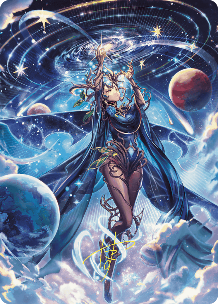 Omniscience // Omniscience (AWOE-078) - Wilds of Eldraine Art Series (Borderless)-3