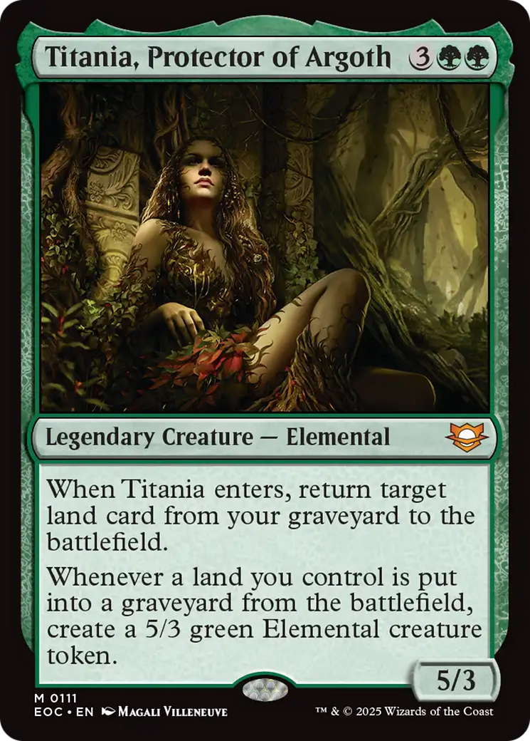 Titania, Protector of Argoth [Edge of Eternities Commander]-1