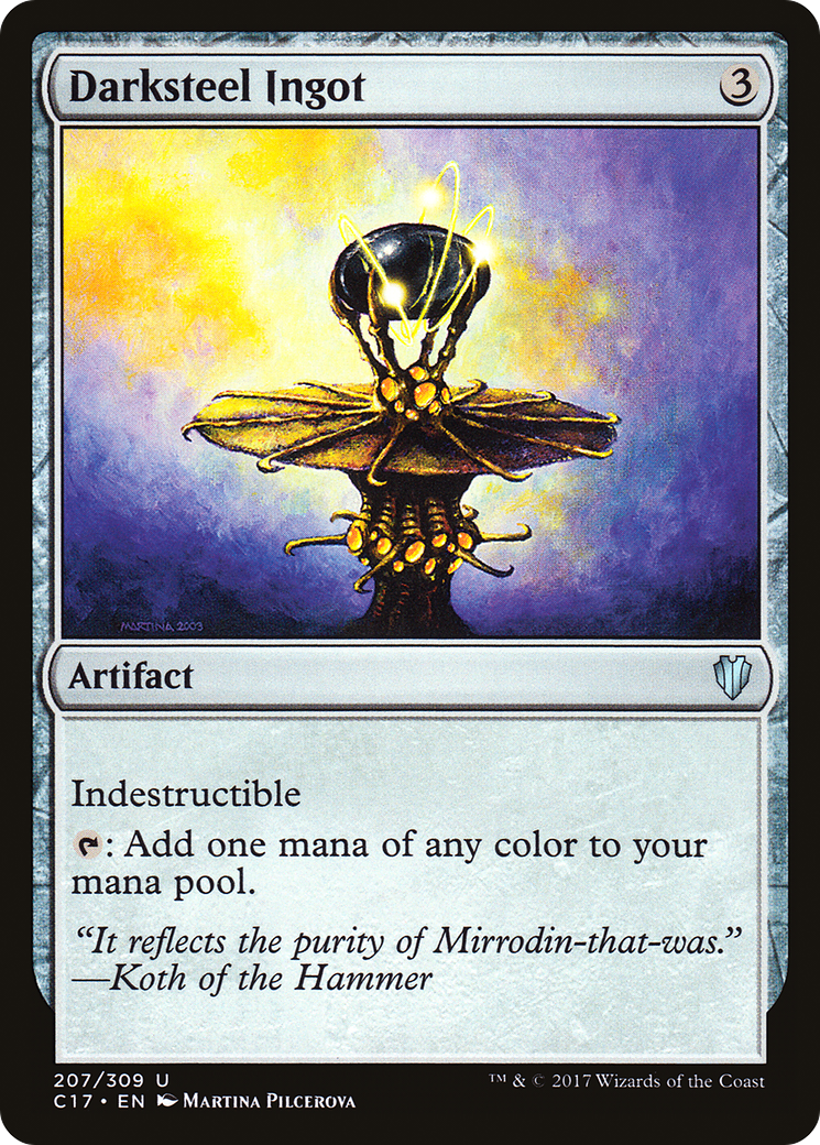 Darksteel Ingot [Commander 2017]-1