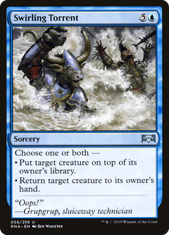 Swirling Torrent [Ravnica Allegiance]-1
