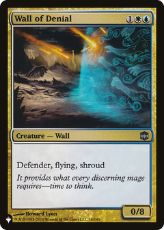 Wall of Denial (LIST-ARB-16) - The List-1