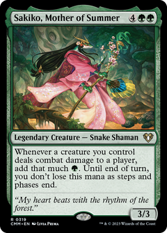 Sakiko, Mother of Summer [Commander Masters]-1