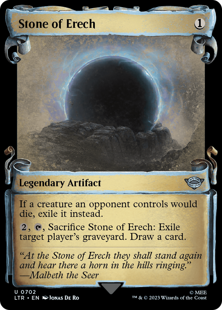 Stone of Erech [The Lord of the Rings: Tales of Middle-Earth Showcase Scrolls]-1