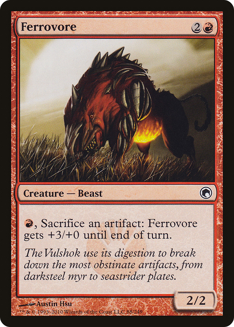 Ferrovore [Scars of Mirrodin]-1