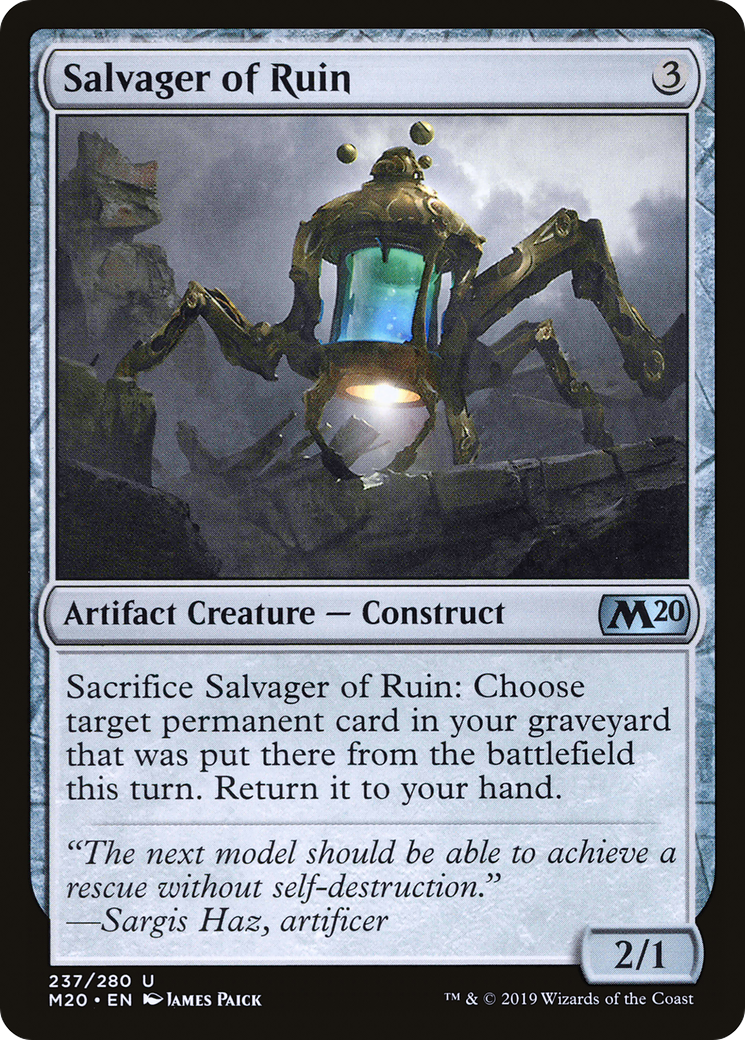 Salvager of Ruin [Core Set 2020]-1