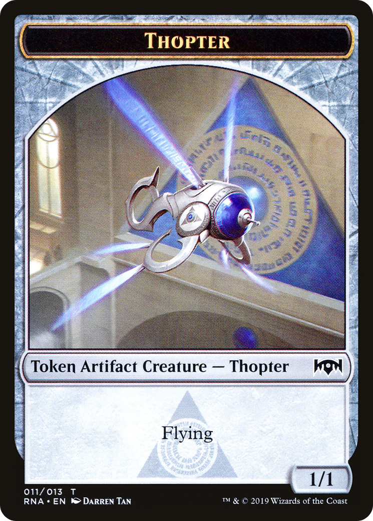 Thopter Token [Ravnica Allegiance Tokens]-1