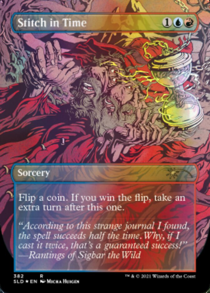 Stitch in Time // Stitch in Time (Borderless) [Secret Lair Drop Series]-2