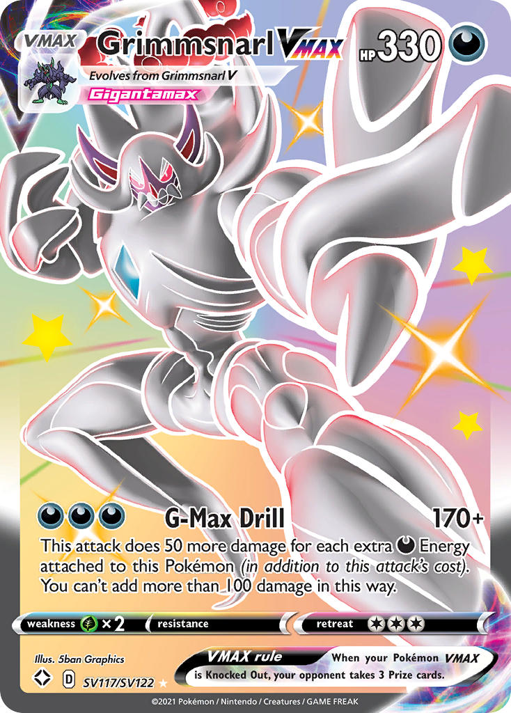 Grimmsnarl VMAX (SV117/SV122) [Sword & Shield: Shining Fates]-1