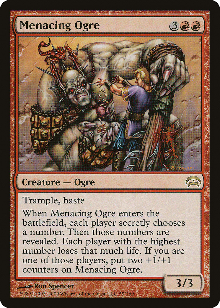 Menacing Ogre [Planechase]-1