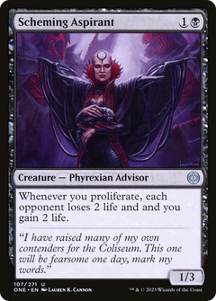 Scheming Aspirant [Phyrexia: All Will Be One]-1