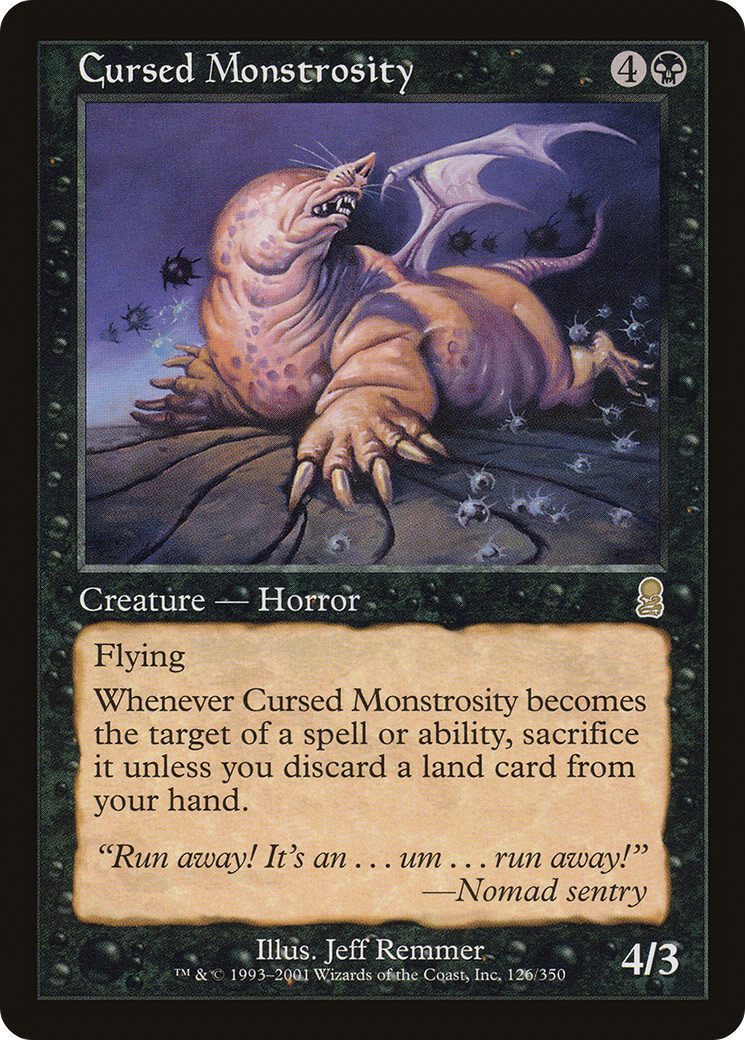 Cursed Monstrosity [Odyssey]-1