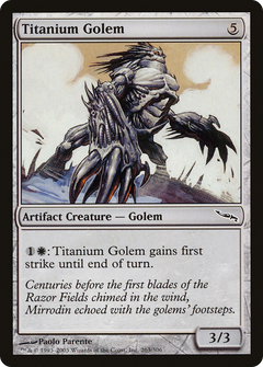 Titanium Golem [Mirrodin]-1
