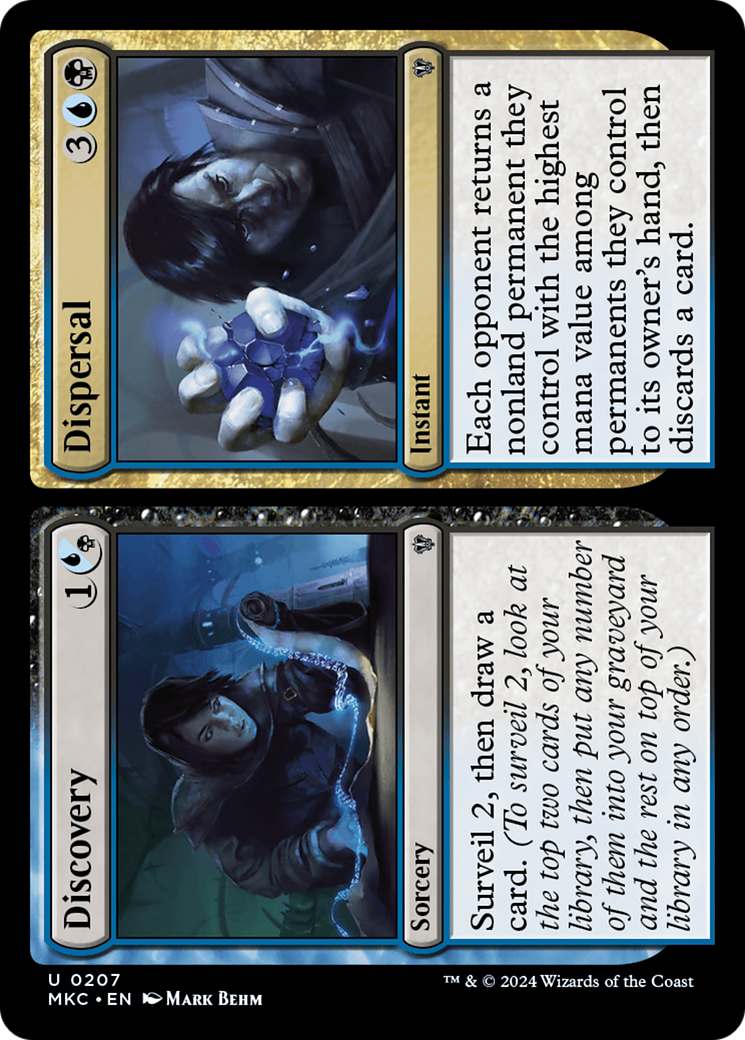Discovery // Dispersal [Murders at Karlov Manor Commander]-1