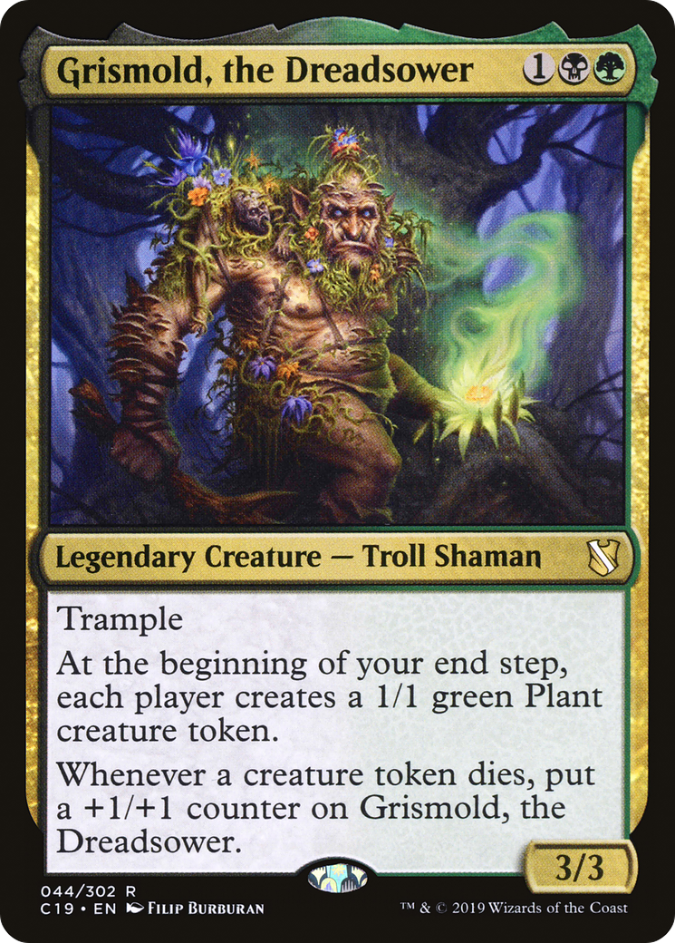 Grismold, the Dreadsower [Commander 2019]-1
