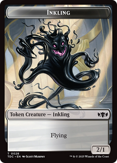 Inkling // Insect (0023) Double-Sided Token [Tarkir: Dragonstorm Commander Tokens]-1