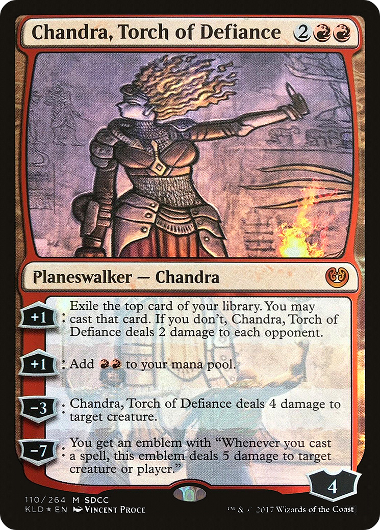 Chandra, Torch of Defiance [San Diego Comic-Con 2017]-1