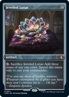 Jeweled Lotus (Foil Etched) [Commander Masters]-1