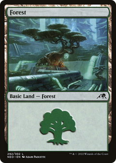 Forest (292) [Kamigawa: Neon Dynasty]-1