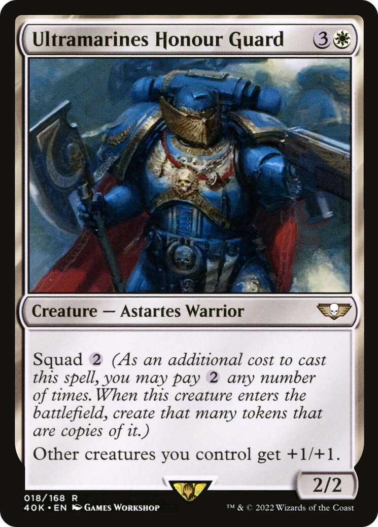 Ultramarines Honour Guard (40K-018) - Warhammer 40,000 Commander-1