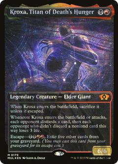 Kroxa, Titan of Death's Hunger (Halo Foil) [Multiverse Legends]-1