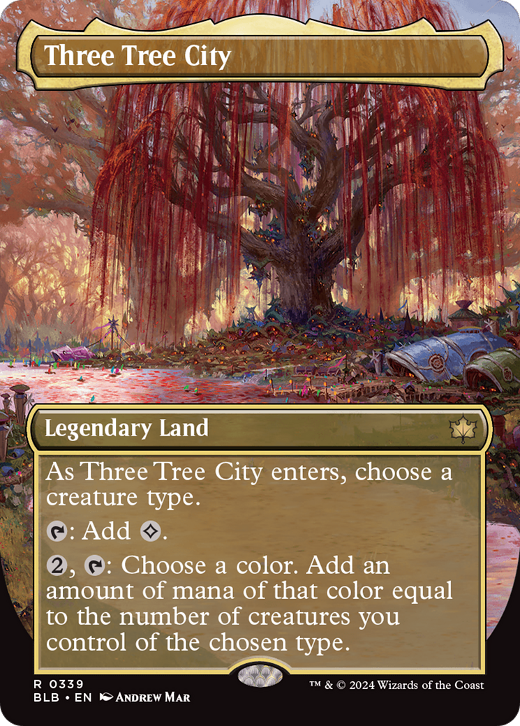 Three Tree City (Borderless) (0339) [Bloomburrow]-1