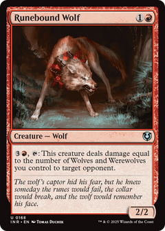 Runebound Wolf [Innistrad Remastered]-1