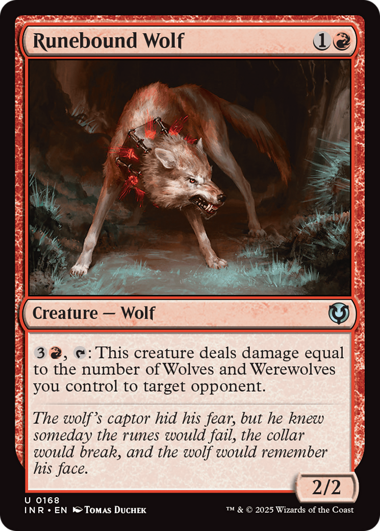 Runebound Wolf [Innistrad Remastered]-1