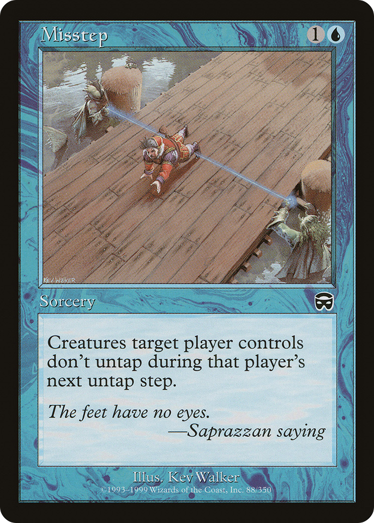 Misstep [Mercadian Masques]-1