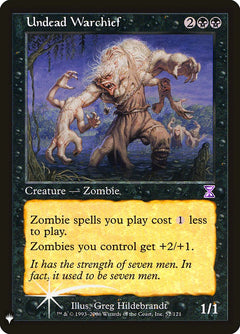 Undead Warchief [Mystery Booster]-1
