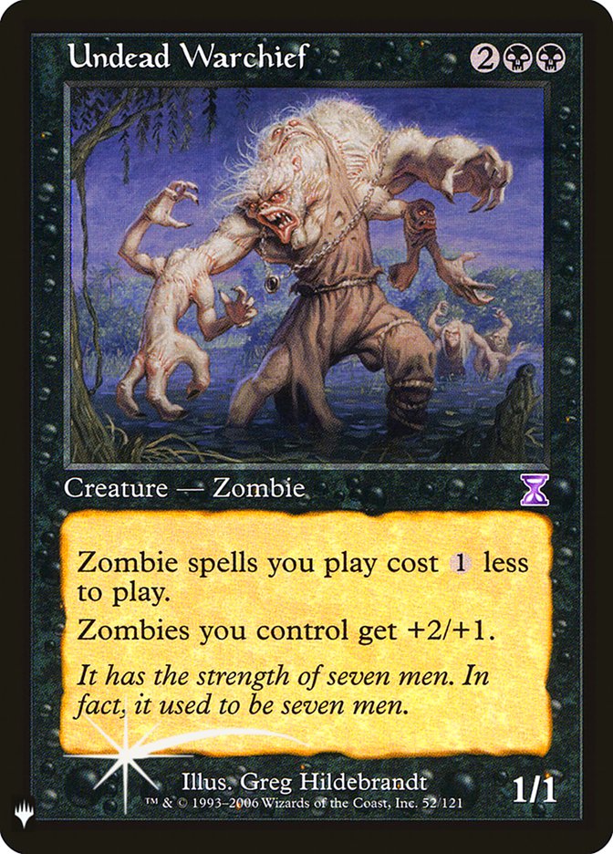 Undead Warchief [Mystery Booster]-1