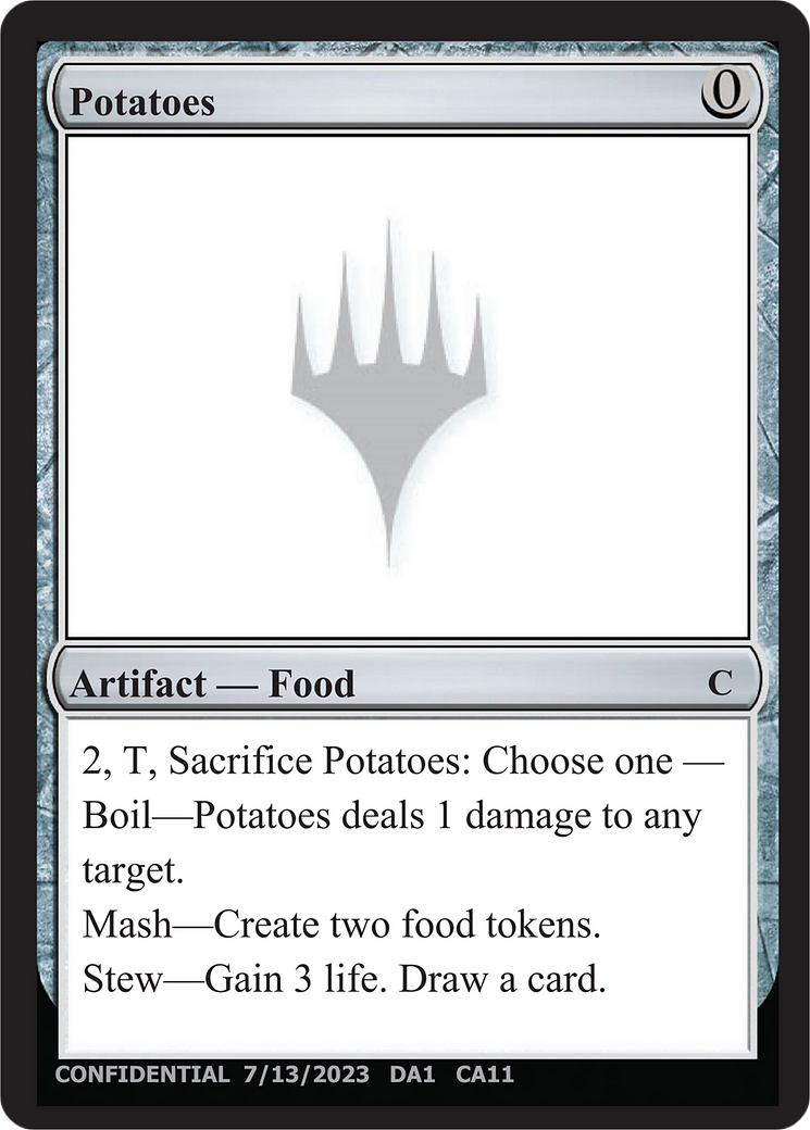Potatoes (UNK-CAA) - Unknown Event-1