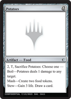 Potatoes (UNK-CAA) - Unknown Event-1