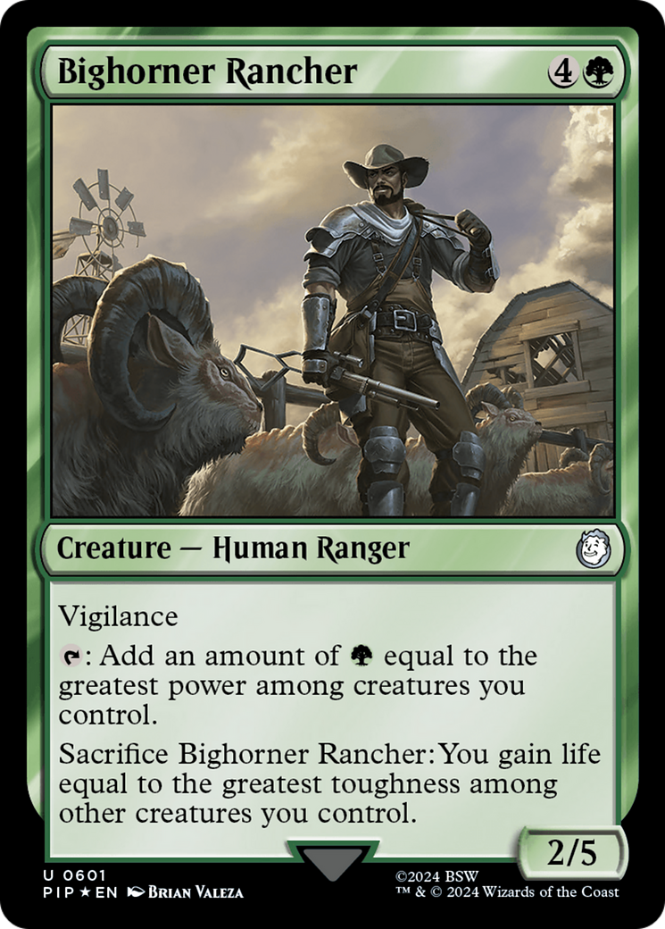 Bighorner Rancher (Surge Foil) [Fallout]-1