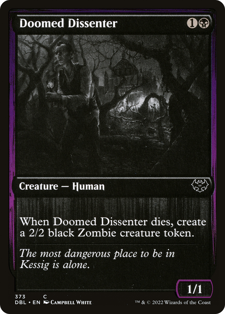 Doomed Dissenter [Innistrad: Double Feature]-1