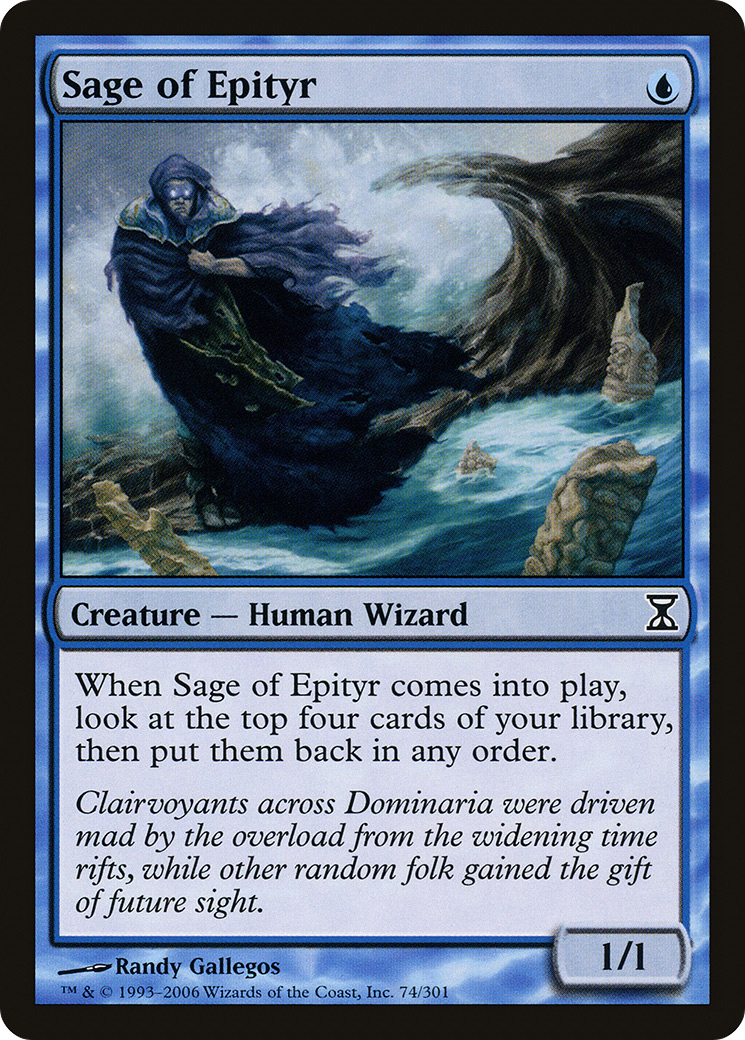 Sage of Epityr [Time Spiral]-1